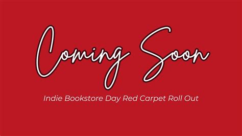 Independent Bookstore Day - Red Carpet Roll Out!!, 456 Harrison Ave ...