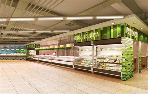 合肥超市装修效果图_超市装修设计风格图片-超市装修-卓创建筑装饰