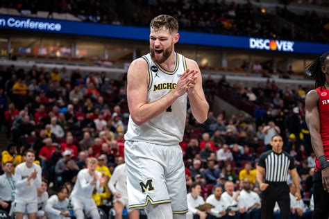 How Hunter Dickinson incorporates celebrations into his play