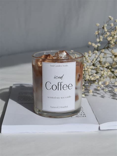 Iced Coffee Candle – Soul Candles Studio