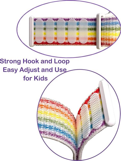 Buy YANC Kid's Length Blue Green White Rainbow for Boy Girl Power ...