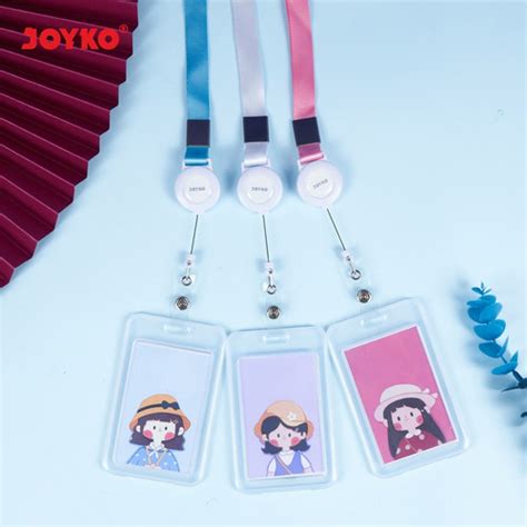 Jual Name Tag Joyko NT-78~79~80 Kartu Nama Gantung ID Card - Tali Putih ...
