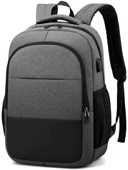 Buy Black Laptop Backpack 24L Lightweight Travel Office College Bag ...
