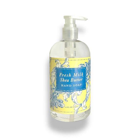 GREENWICH BAY Trading Co - FRESH MILK Shea Butter Hand SOAP 16 oz