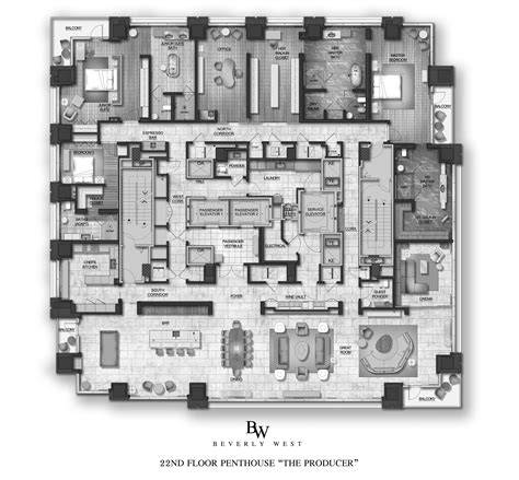 Penthouse Floor Plan Penthouse | 4 Bed Apartment | Lux 13