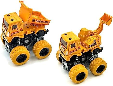 Toy Star Construction Toys For Kids Vehicle Set Excavator Dump Truck ...
