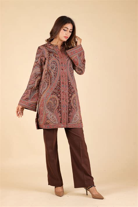 Brown Kaani Set – INCHING INDIA