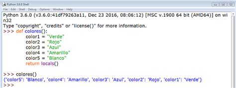 Python Locals 的图像结果