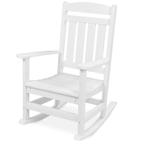 Buy Best Choice Products All-Weather Rocking Chair, Indoor Outdoor HDPE ...