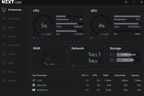 CPU GPU Temp Monitor 的图像结果