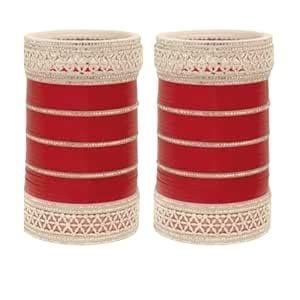 Buy SHIVAAY TRADERS Bridal Chuda Set for Wedding, Dulhan Chuda Set ...