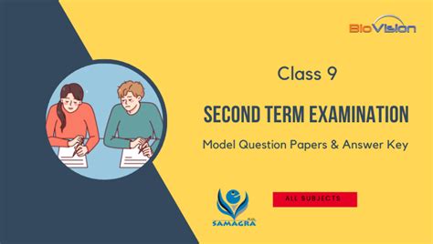 Class 9 - Samagra - Second Terminal Examination - Model Question Papers ...