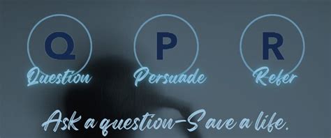 Life-Saving Training: QPR Gatekeeper Session for Mental Health ...