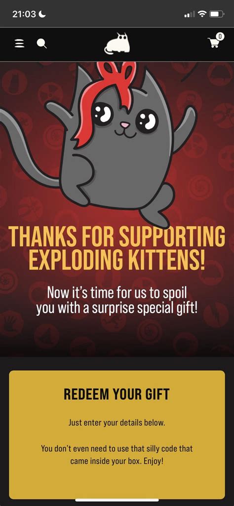 Exploding Kittens Redeem Code 的图像结果
