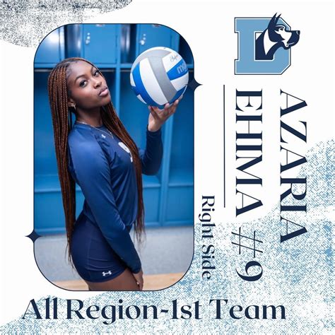 DHS Volleyball | Congrats, Azaria!!!! 1st Team All Region! We are so proud of you! 💙🏐🐾 | Instagram