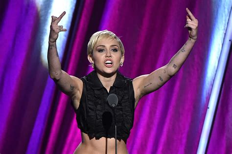 Miley Cyrus Kinda Topless NSFW