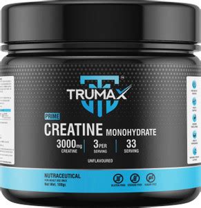 TRUMAX Prime Creatine Monohydrate Powder | Supports Lean Muscle ...