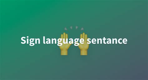 Image result for Sign Language Statements