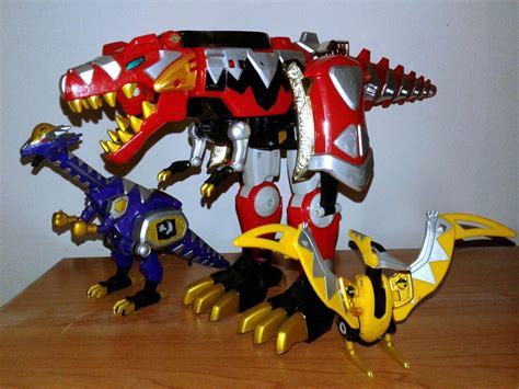 Power Rangers Dino Thunder Zords Megazords