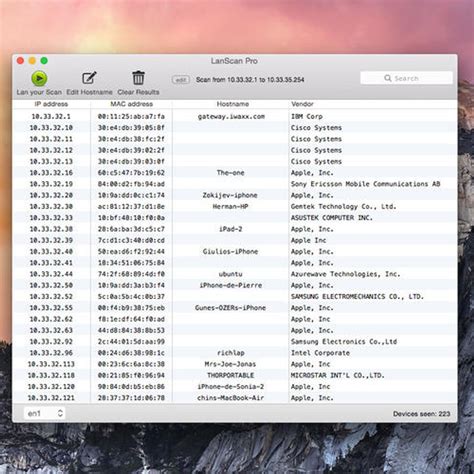 Image result for LanScan Features