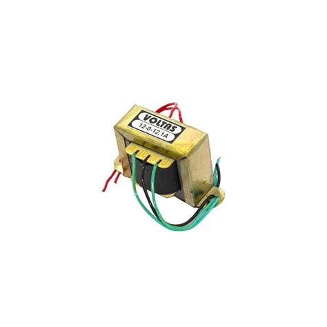 12-0-12 12V 1A Center Tapped Step Down Transformer | Robodo