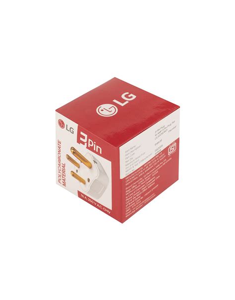 3-Pin Power Plug - CLS32187801 | LG India