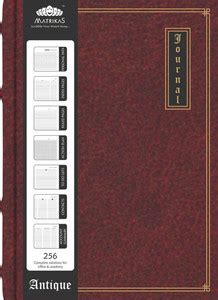 matrikas Antique A6 Journal Single Ruled 256 Pages Price in India - Buy ...