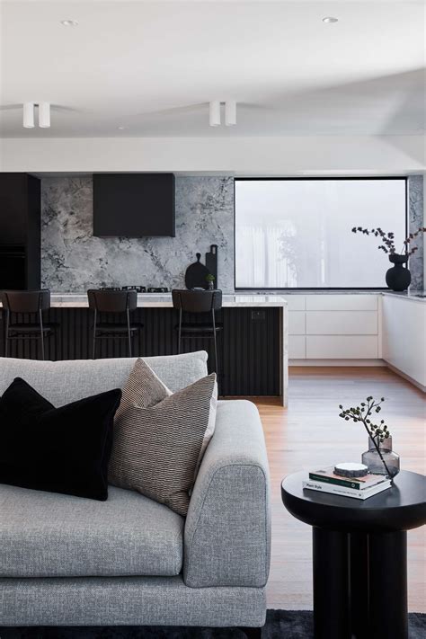 Black And White Modern Living Room Why Black And White Interiors Look