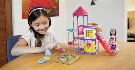 Buy Barbie Skipper Babysitters Inc. Climb ‘N Explore Playground Dolls ...