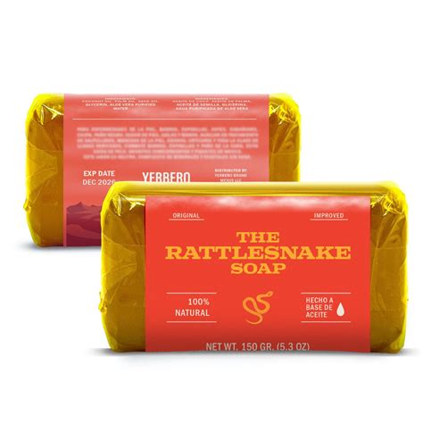 YERBERO 1 Soap The Rattlesnake Soap 5.3 oz (150g) Each - India | Ubuy