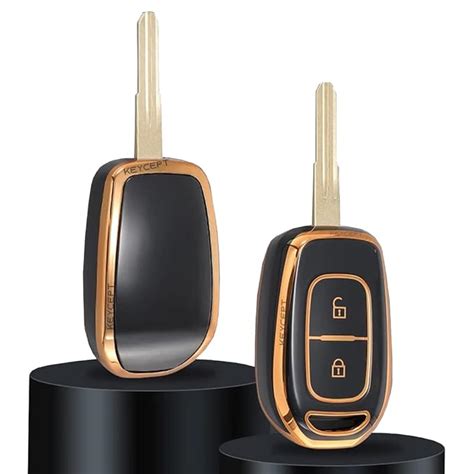 Keycept™ TPU Cover Compatible for Renault Kiger, Kwid, Duster 2 Button ...