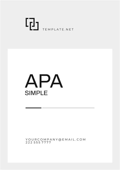 Image result for APA Format Generator Template