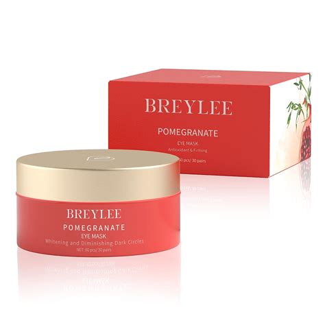 Buy BREYLEE Red Pomegranate Eye Mask– 30 Pairs - Puffy Eyes and Dark ...