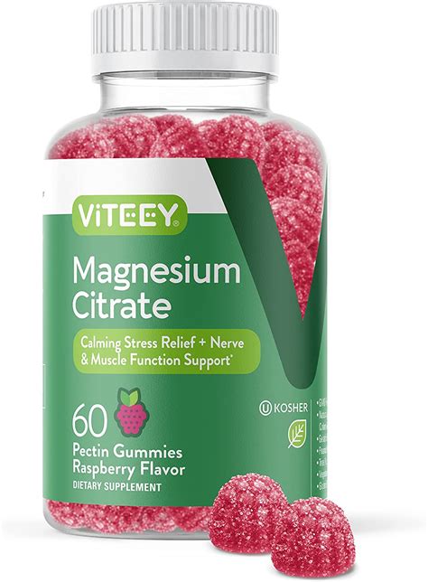Magnesium Glycinate 100 Mg Gummies at Carly Decosta blog