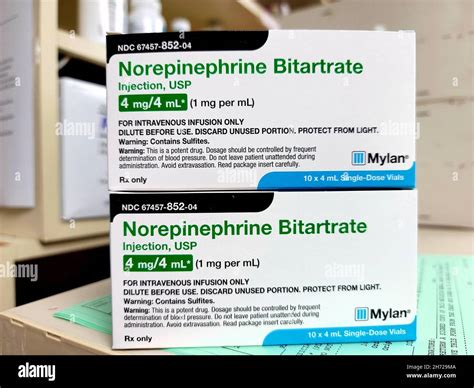 Levophed hi-res stock photography and images - Alamy