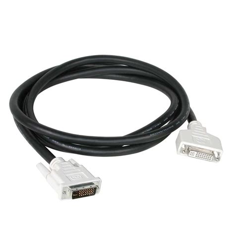 C2G/Cables to Go 29322 DVI-I M/F Dual Link Digital/Analog Video ...