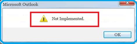 Image result for Not Implemented Error Excel