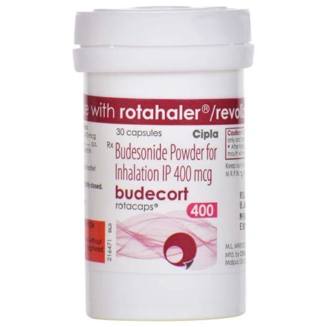 Budecort 400 Rotacaps - Bottle of 30 Capsules : Amazon.in: Health ...