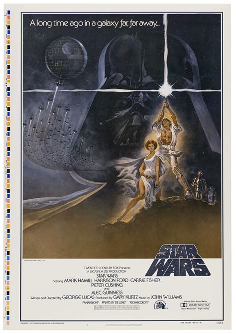 Star Wars, 1977: original vintage film poster, Tom Jung | Christie’s