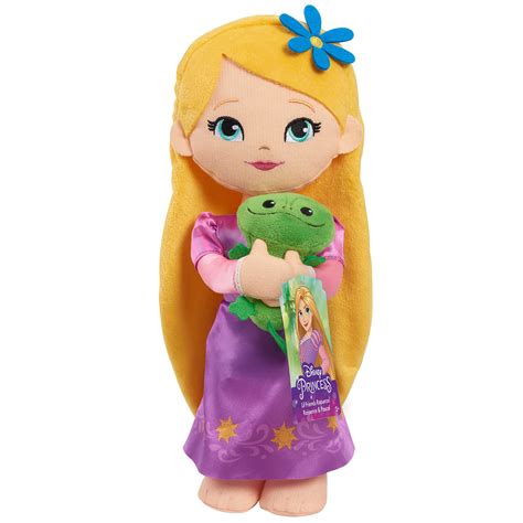 Buy Disney PrincessLil' Friends Rapunzel & Pascal 14-inch Plushie Doll ...