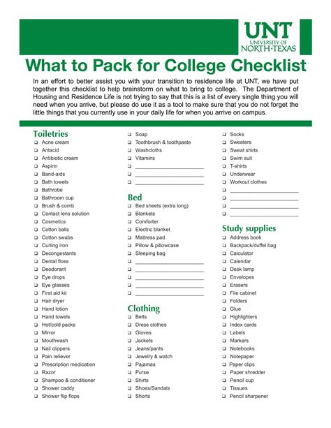 Image result for Example of Packing List