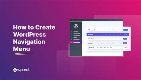 Image result for WordPress Navigation Menu