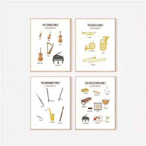 Instrument Families Poster