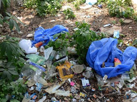 PPE Kits Discarded In The Open
