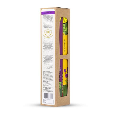 Phool Meditation Pack - Natural Incense Sticks (Nagchampa & Patchouli)