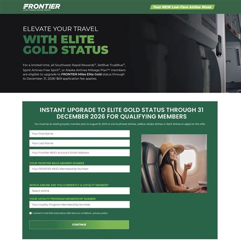 Frontier Status Match: Get Gold Status for $69 (2025 Guide ...