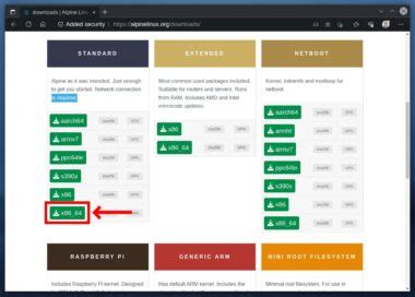 Image result for Alpine Linux Download