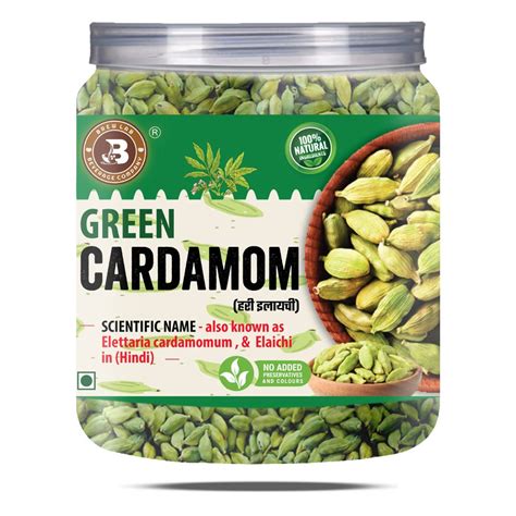 Brew Lab Green Cardamom (Sabut Hari Elaichi) | Chemical Free & Natural ...
