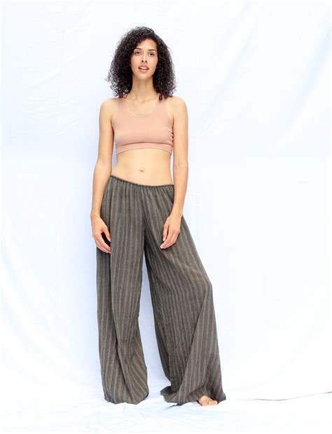 Handwoven - Everyday Low Rise Palazzo Pant – Gaia Conceptions