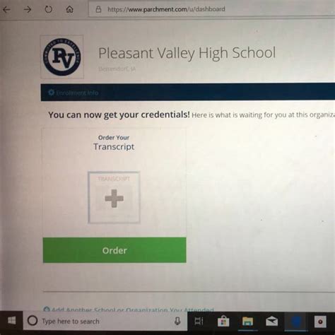 Image result for How to Send Transcripts through Parchment